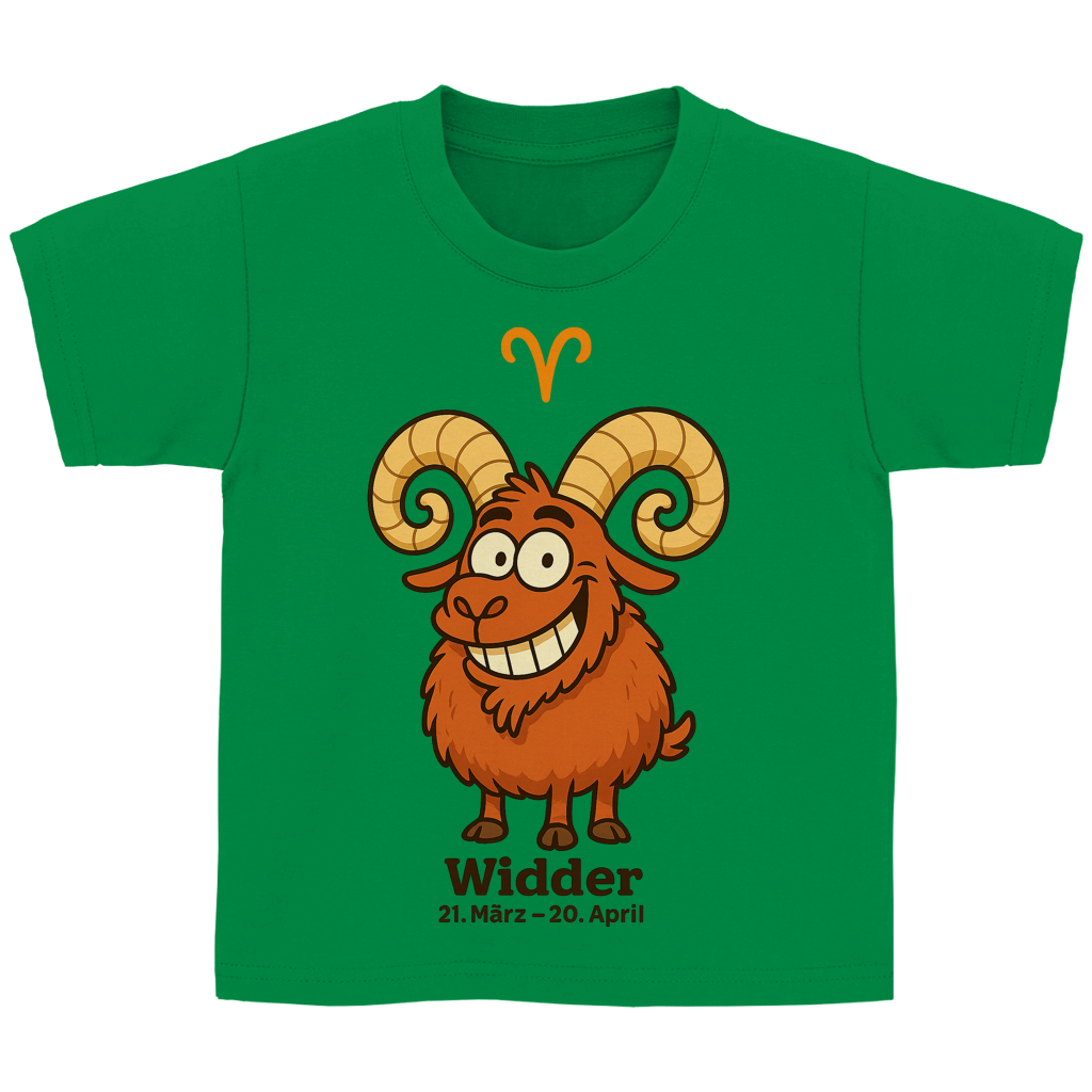 Kinder Basic T-Shirt Widder Comic