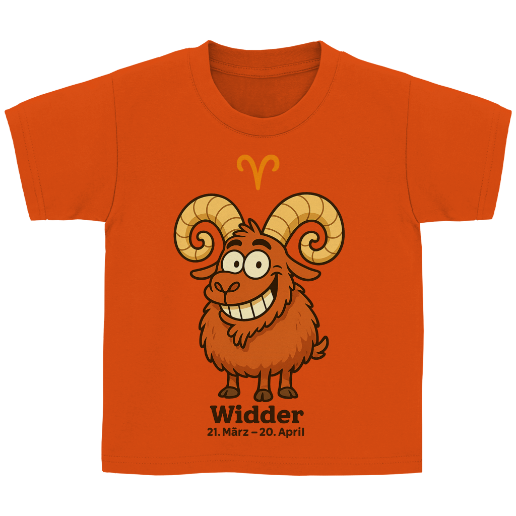 Kinder Basic T-Shirt Widder Comic
