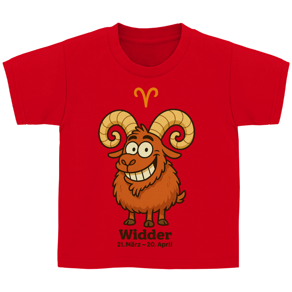 Kinder Basic T-Shirt Widder Comic