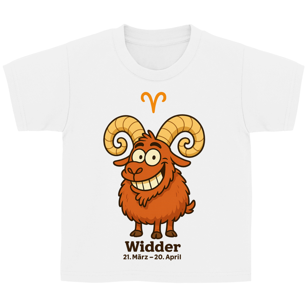 Kinder Basic T-Shirt Widder Comic
