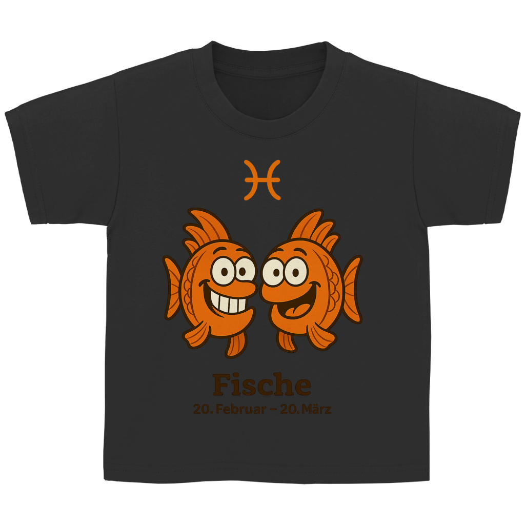 Kinder Basic T-Shirt Fische Comic