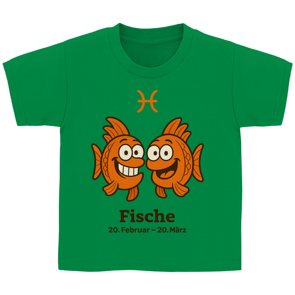 Kinder Basic T-Shirt Fische Comic