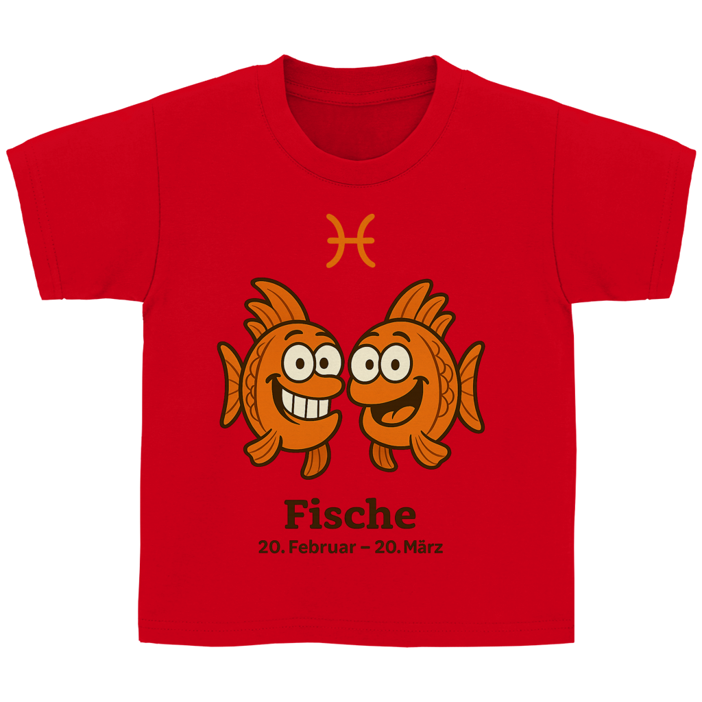 Kinder Basic T-Shirt Fische Comic