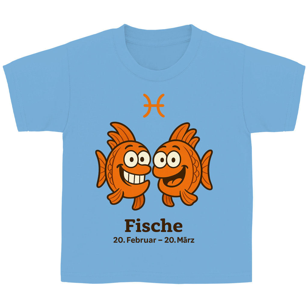 Kinder Basic T-Shirt Fische Comic