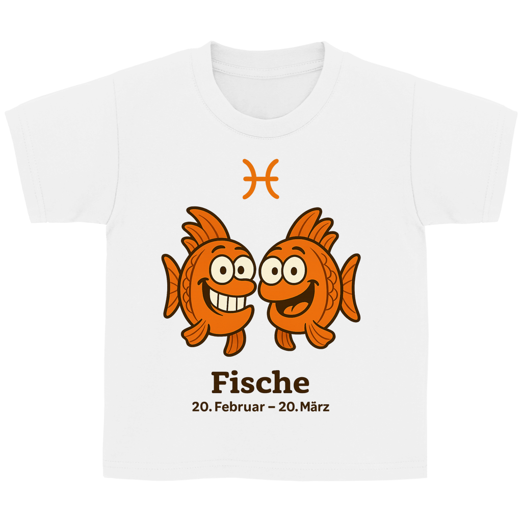 Kinder Basic T-Shirt Fische Comic