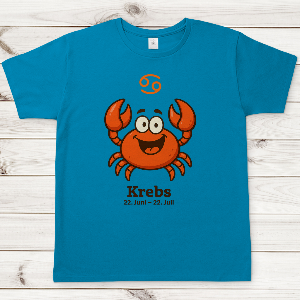 Herren T-Shirt Krebs Comic
