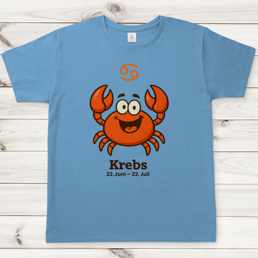Herren T-Shirt Krebs Comic