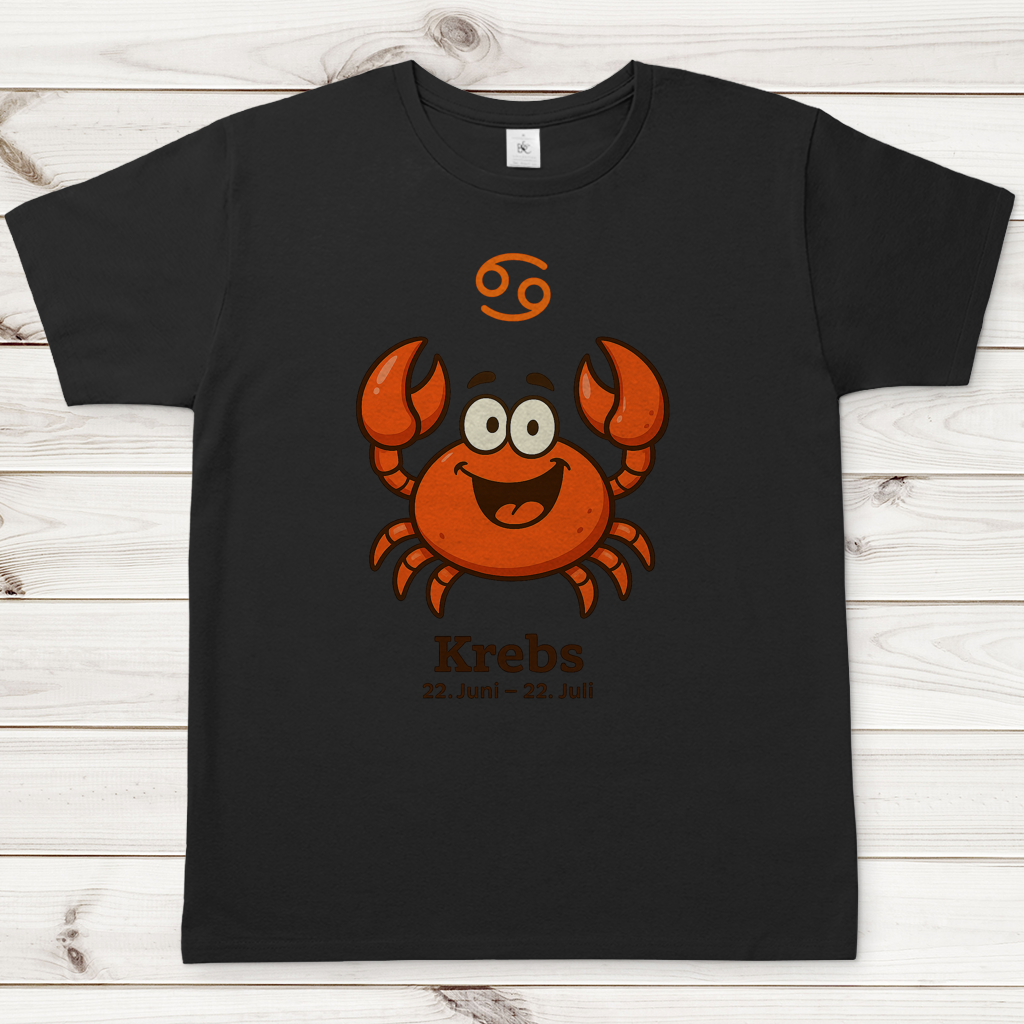 Herren T-Shirt Krebs Comic