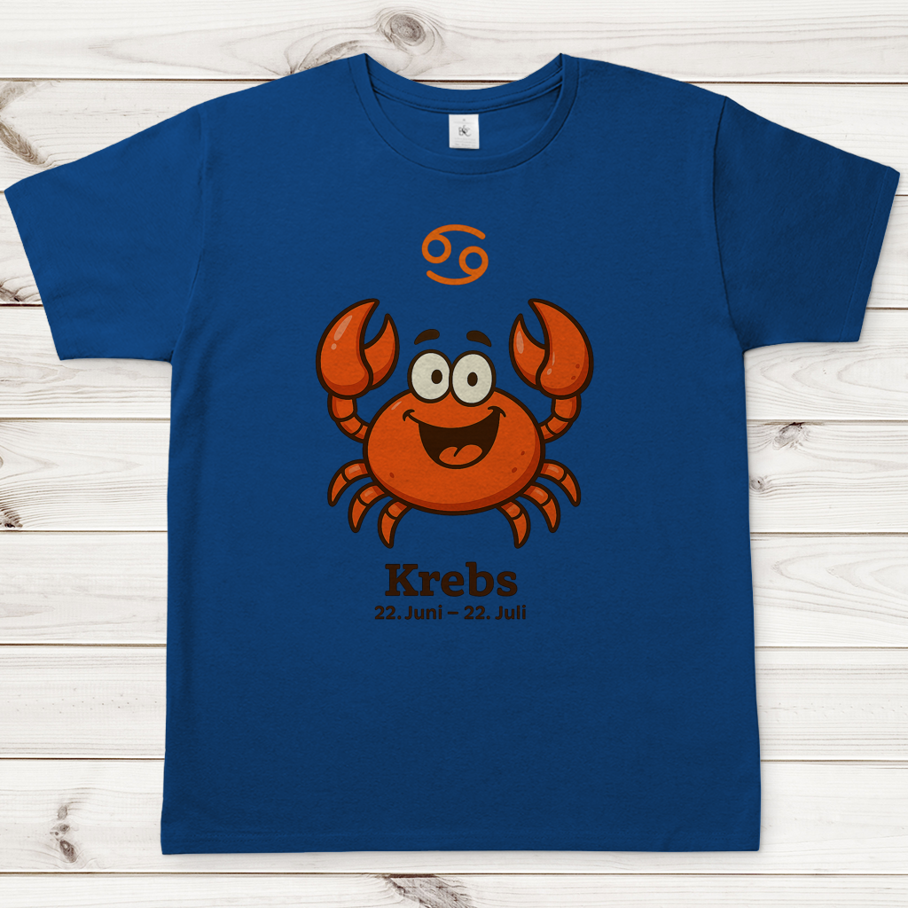 Herren T-Shirt Krebs Comic