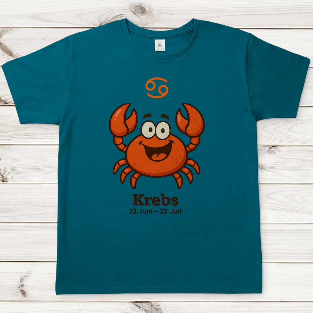 Herren T-Shirt Krebs Comic