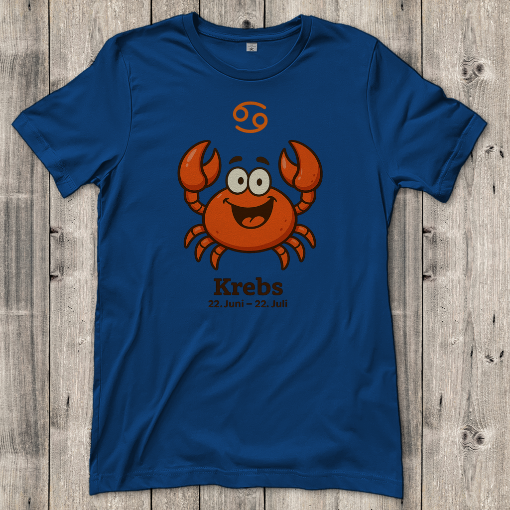Damen T-Shirt Krebs Comic