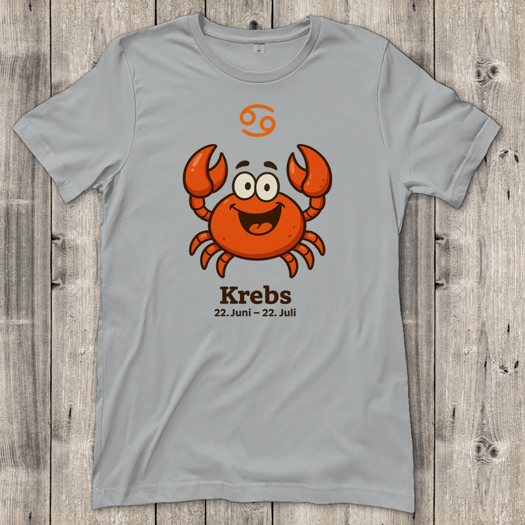 Damen T-Shirt Krebs Comic