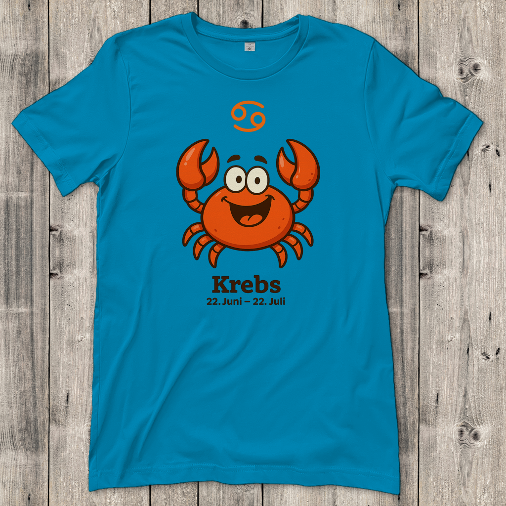Damen T-Shirt Krebs Comic