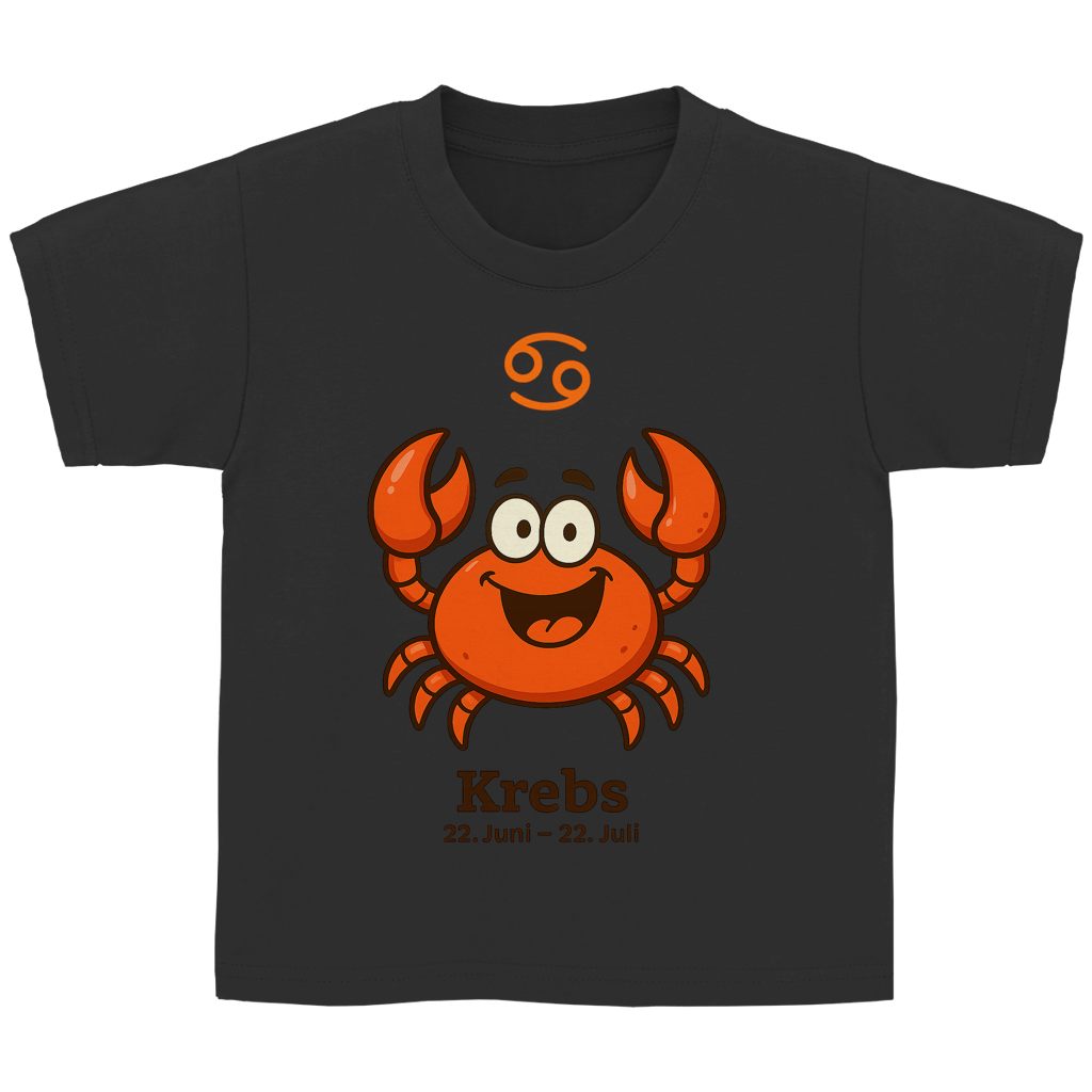 Kinder Basic T-Shirt Krebs Comic