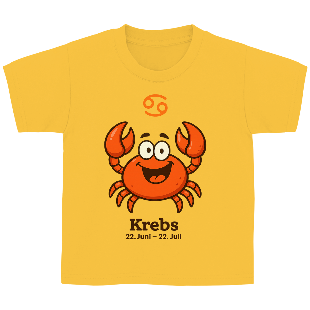 Kinder Basic T-Shirt Krebs Comic