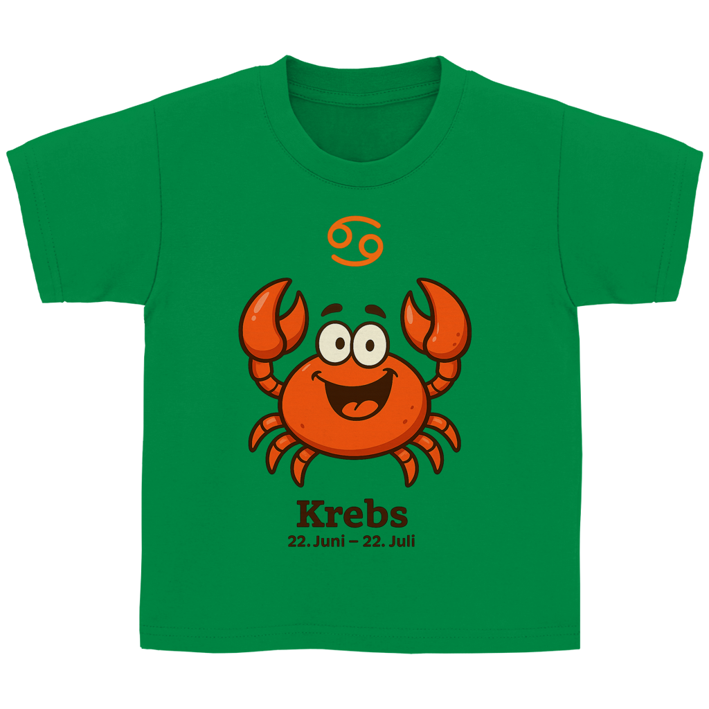 Kinder Basic T-Shirt Krebs Comic