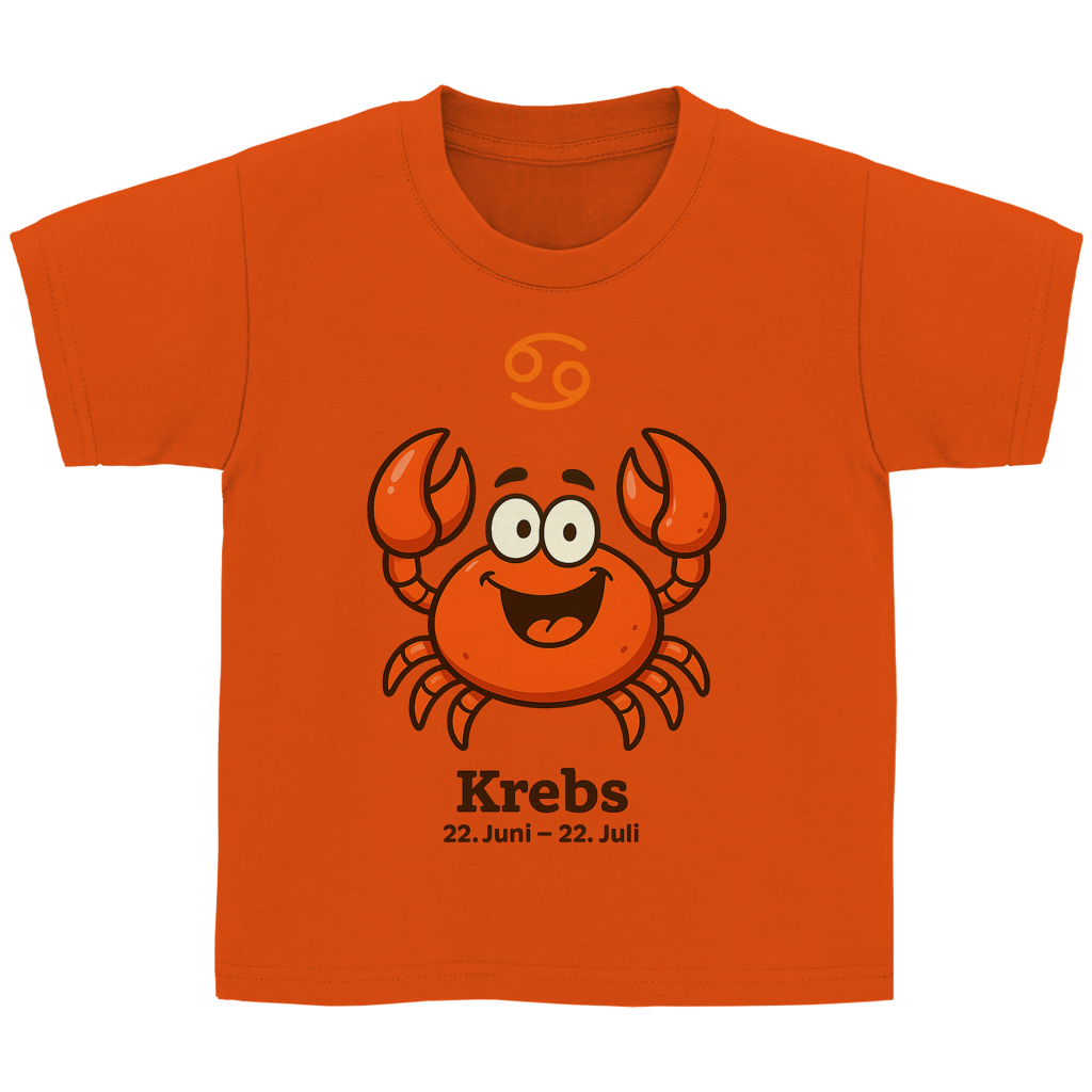 Kinder Basic T-Shirt Krebs Comic