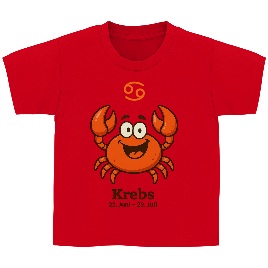 Kinder Basic T-Shirt Krebs Comic