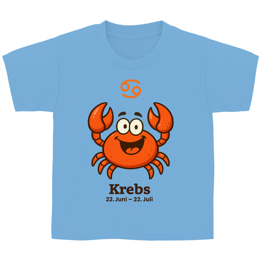 Kinder Basic T-Shirt Krebs Comic