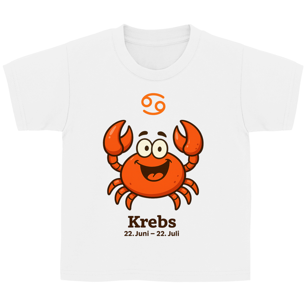 Kinder Basic T-Shirt Krebs Comic