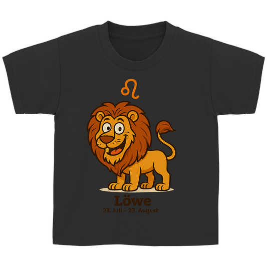 Kinder Basic T-Shirt Löwe Comic