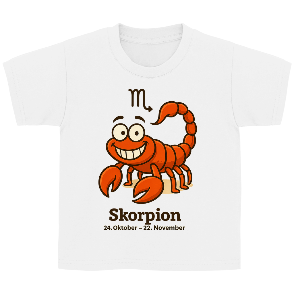 Kinder Basic T-Shirt Skorpion Comic