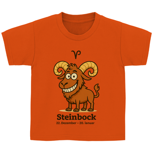 Kinder Basic T-Shirt Steinbock Comic