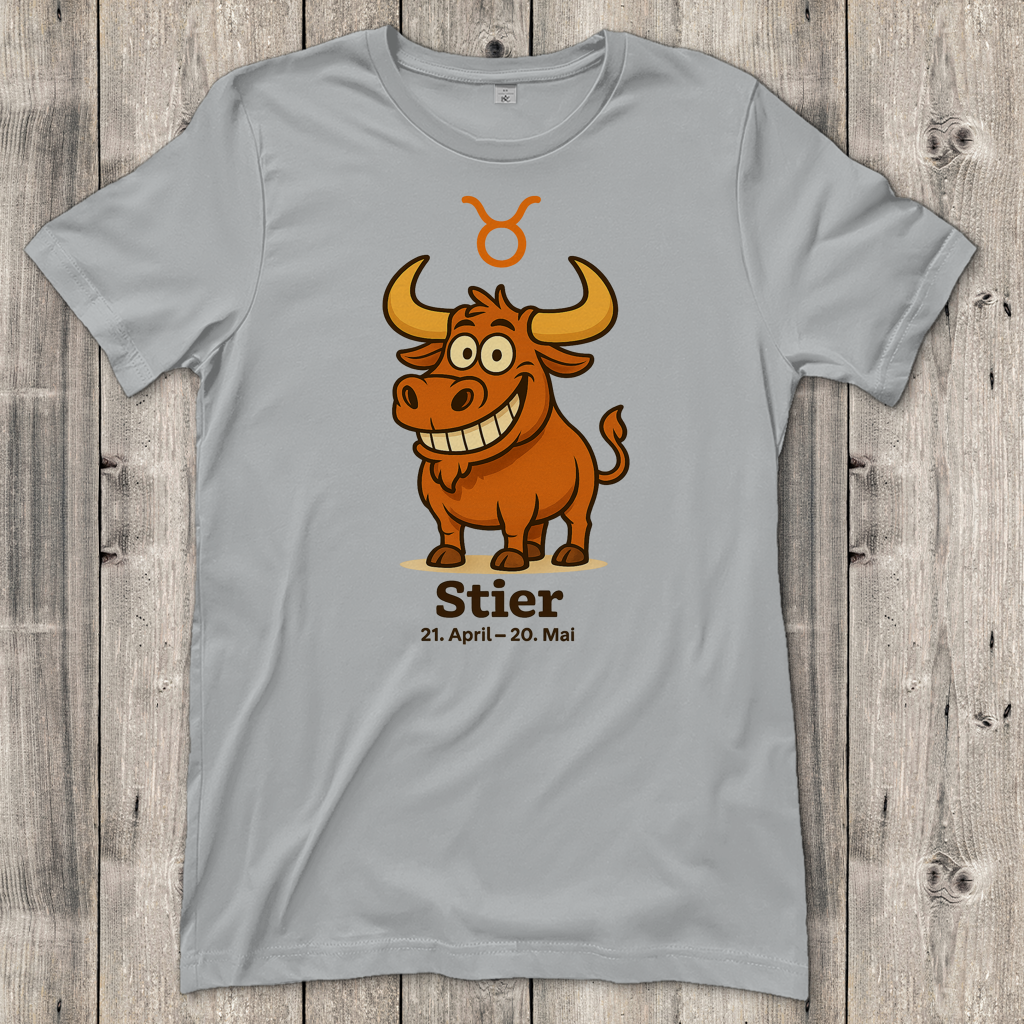 Damen T-Shirt Stier Comic