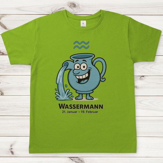 Herren T-Shirt Wassermann Comic