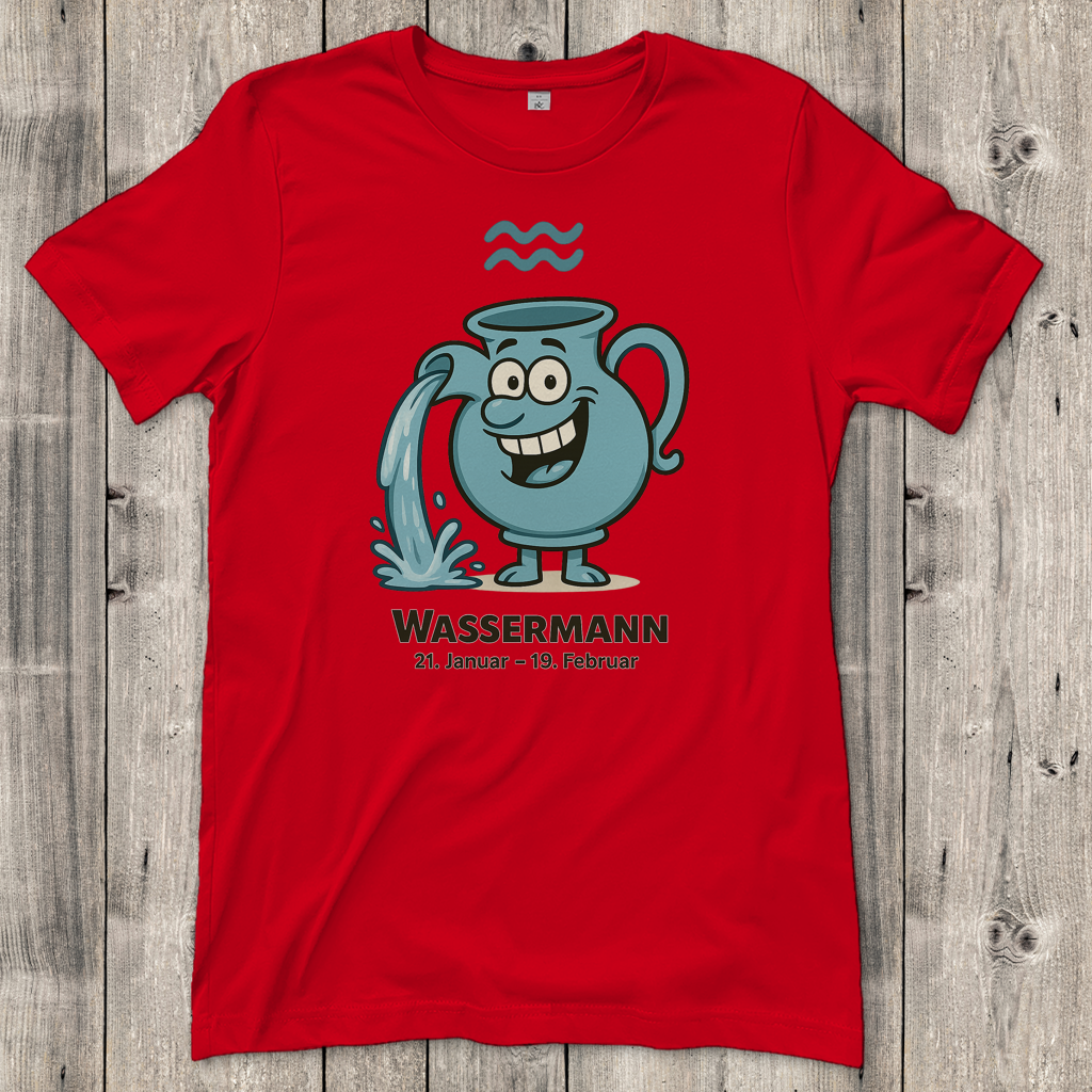 Damen T-Shirt Wassermann Comic