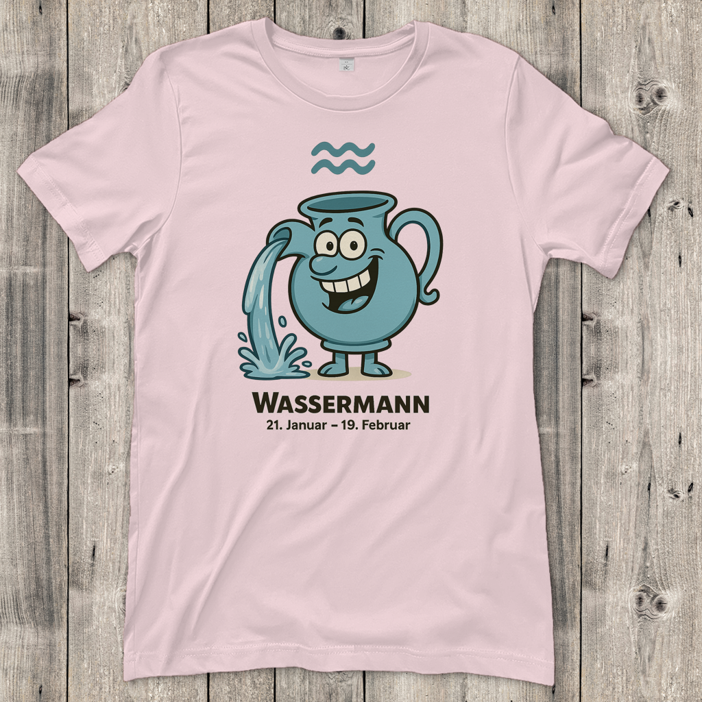 Damen T-Shirt Wassermann Comic