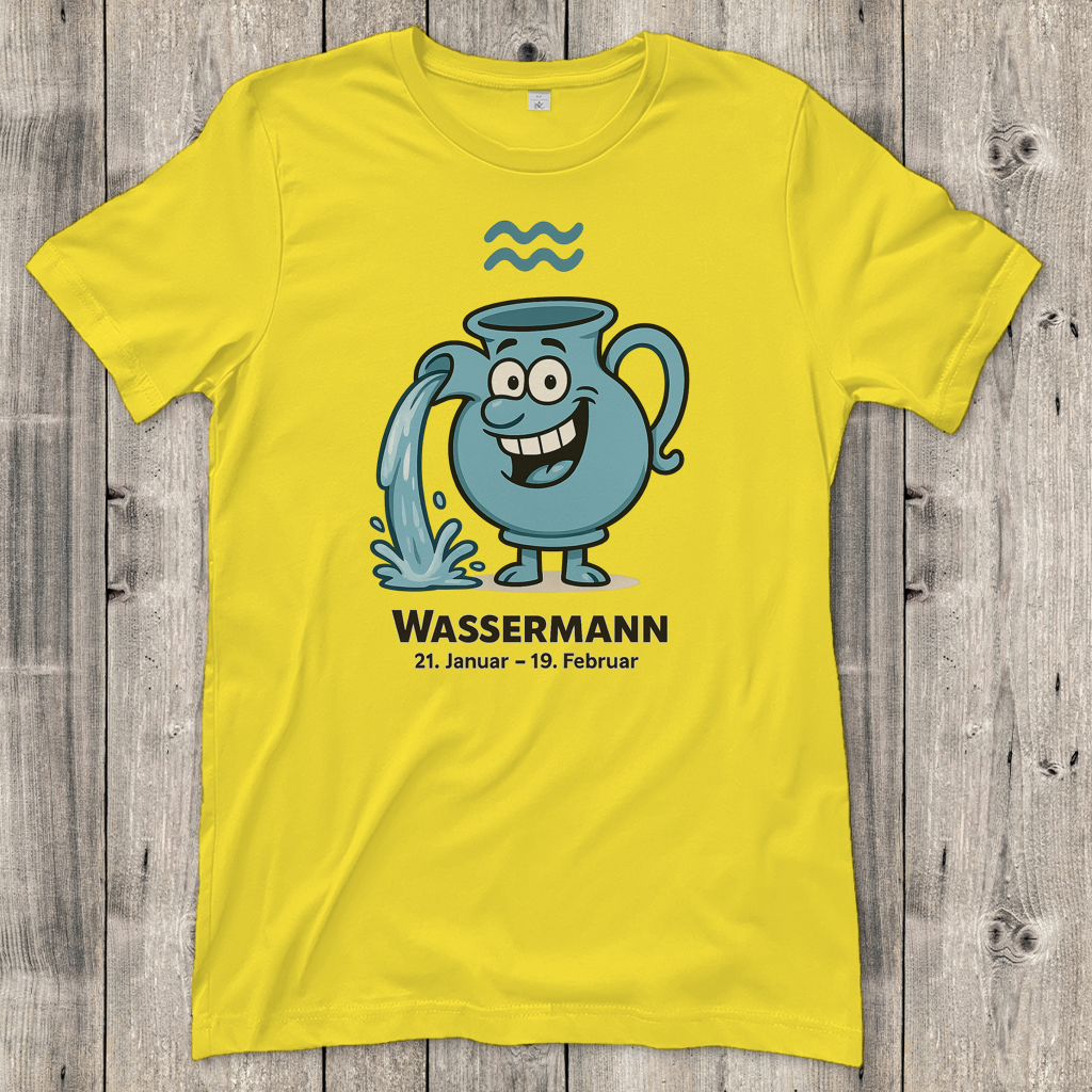 Damen T-Shirt Wassermann Comic