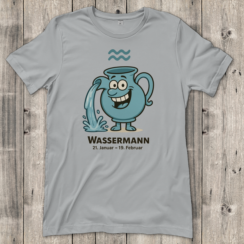 Damen T-Shirt Wassermann Comic