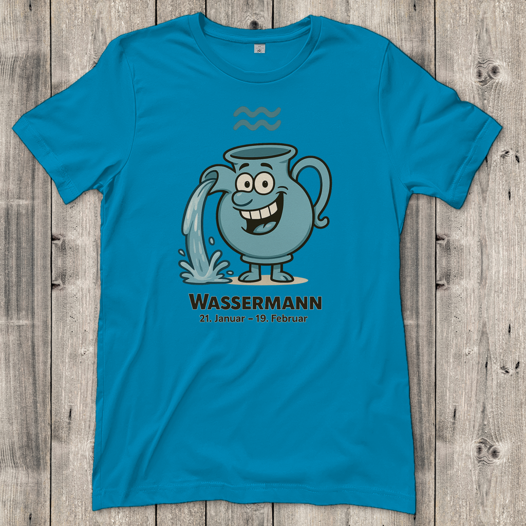 Damen T-Shirt Wassermann Comic
