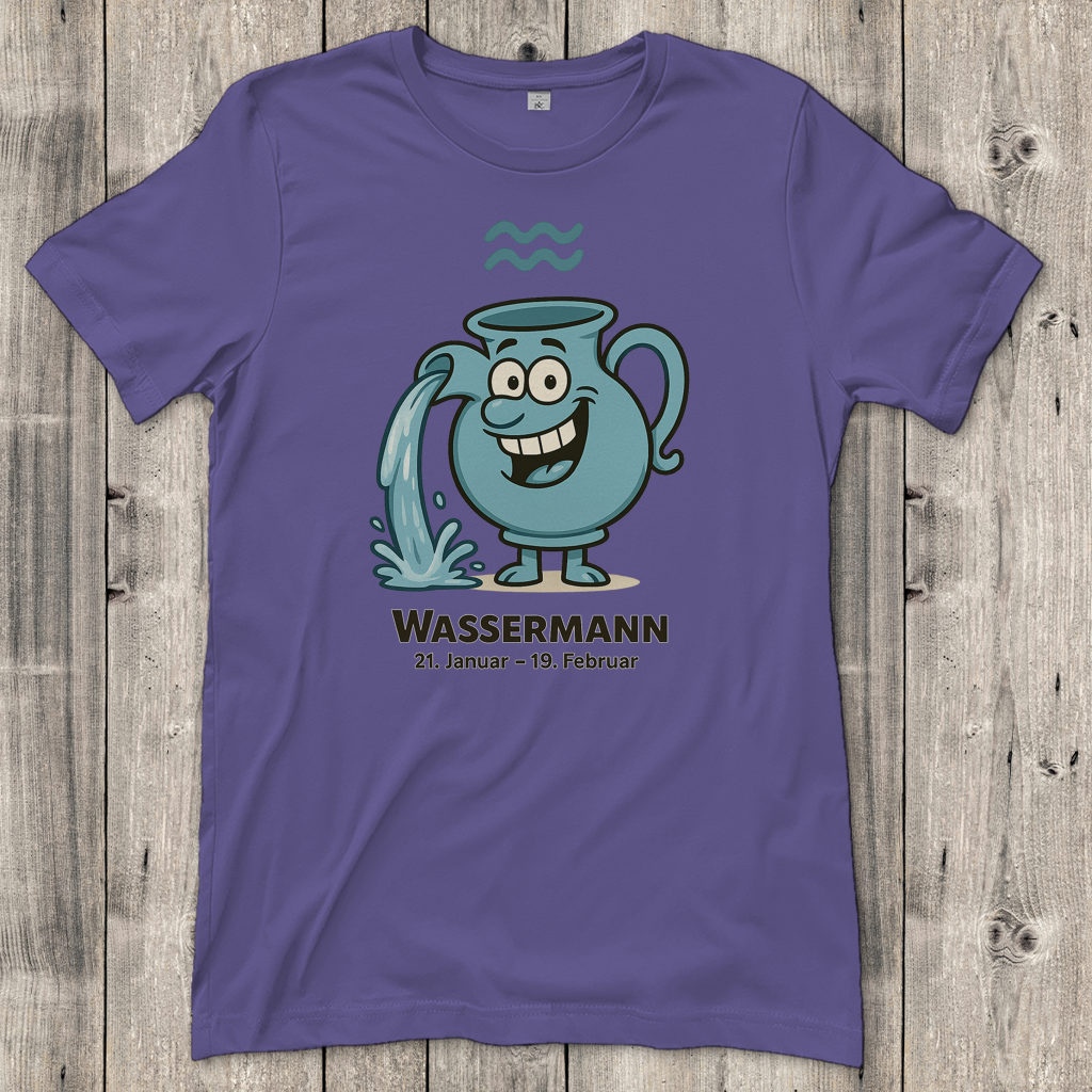 Damen T-Shirt Wassermann Comic