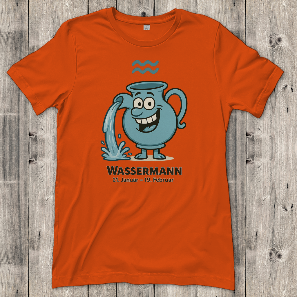 Damen T-Shirt Wassermann Comic