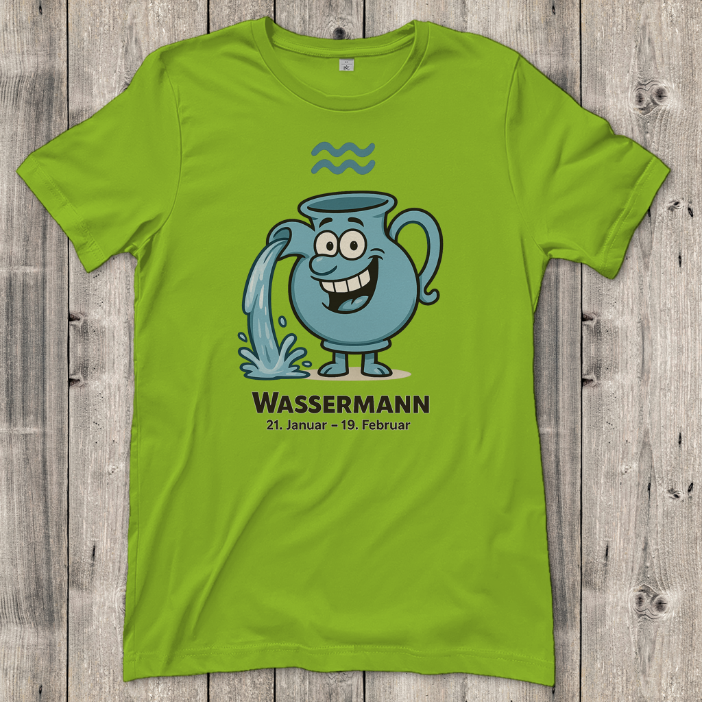 Damen T-Shirt Wassermann Comic
