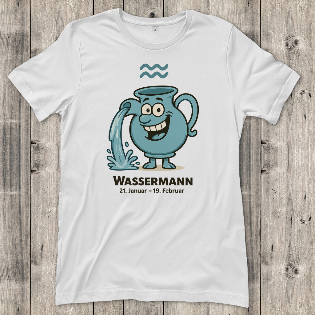 Damen T-Shirt Wassermann Comic