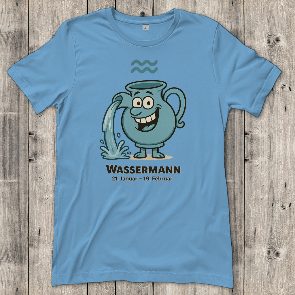 Damen T-Shirt Wassermann Comic