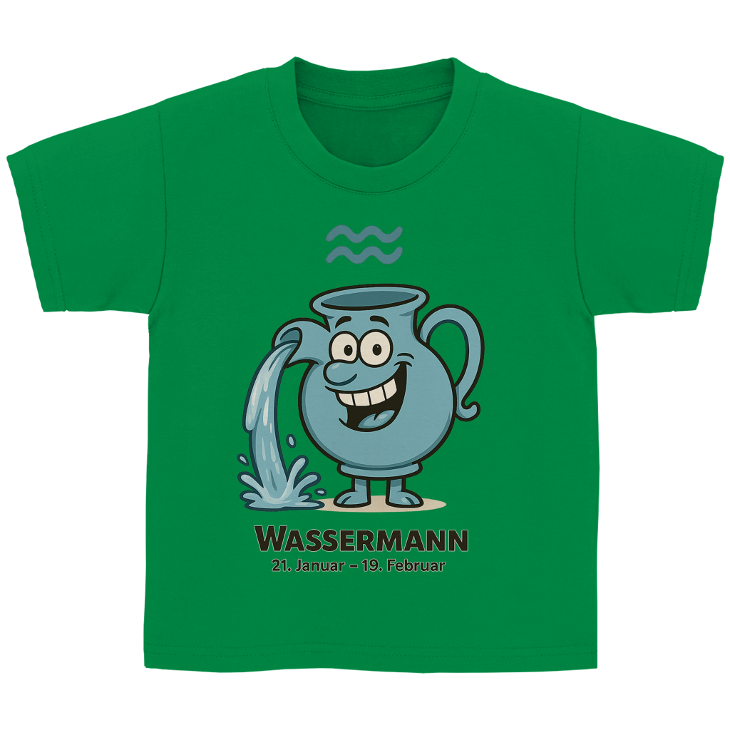Kinder Basic T-Shirt Wassermann Comic
