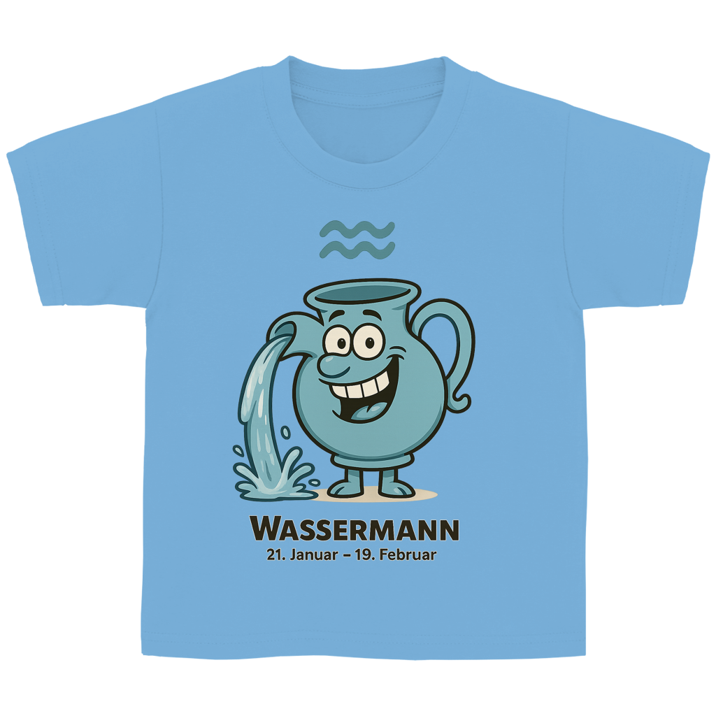 Kinder Basic T-Shirt Wassermann Comic