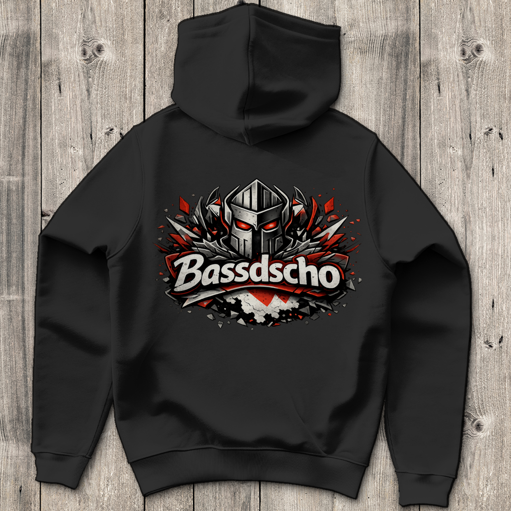 Herren Hoodie Bassdscho Ritter