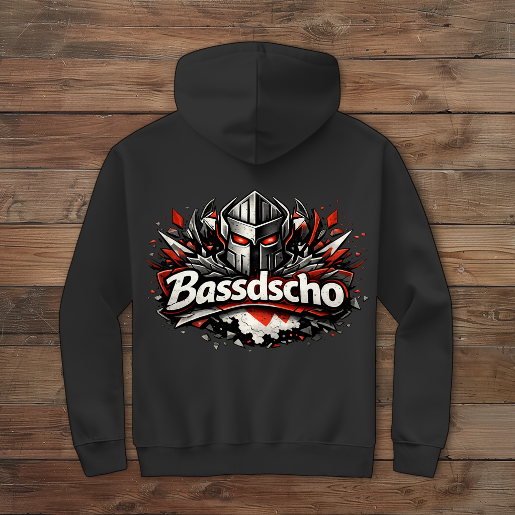 Herren Zipper Hoodie Bassdscho Ritter