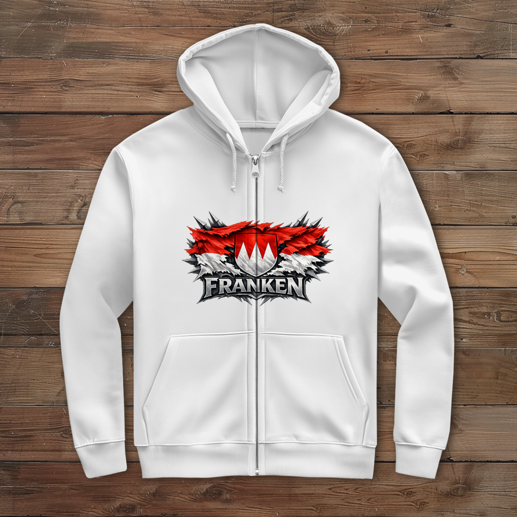 Herren Zipper Hoodie Bassdscho Ritter