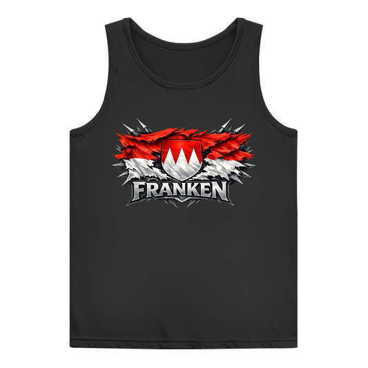 Damen Basic Tank Top Franken Fahne