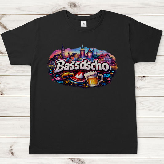 Herren T-Shirt Bassdscho Stadt