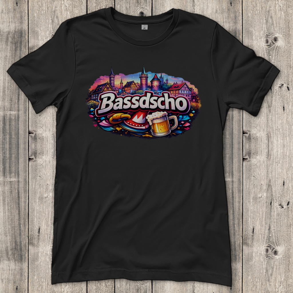 Damen T-Shirt Bassdscho Stadt