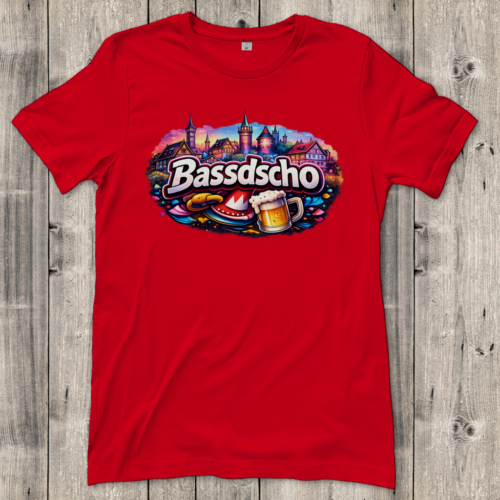 Damen T-Shirt Bassdscho Stadt