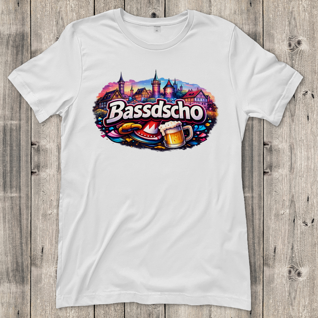 Damen T-Shirt Bassdscho Stadt