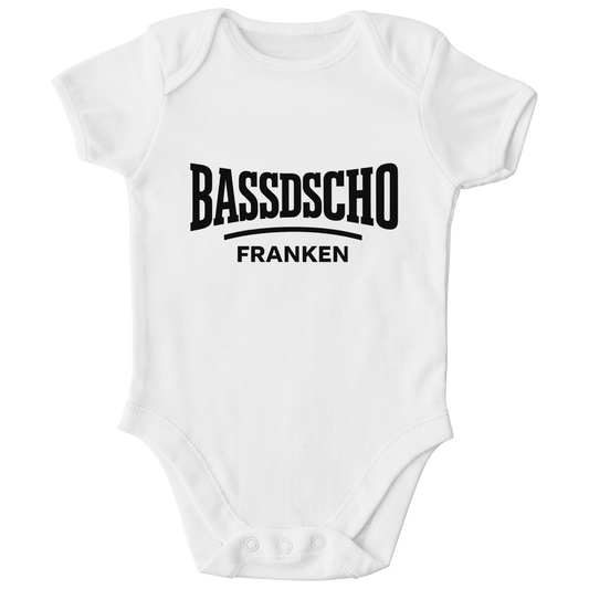 Kinder Bio Body Bassdscho Franken Schrift schwarz